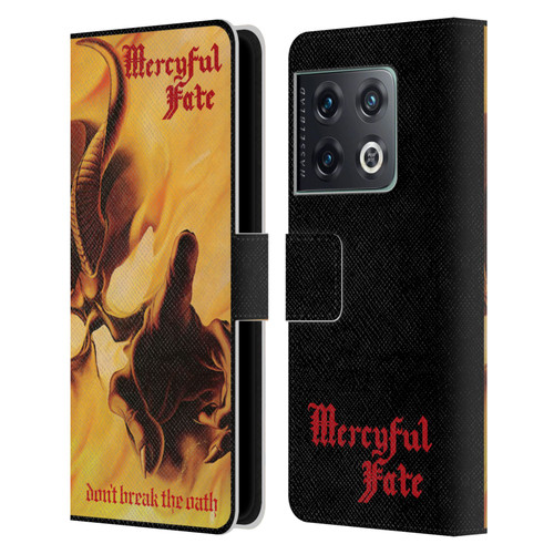 Mercyful Fate Black Metal Don't Break the Oath Leather Book Wallet Case Cover For OnePlus 10 Pro