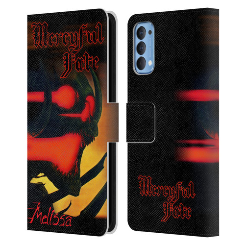 Mercyful Fate Black Metal Melissa Leather Book Wallet Case Cover For OPPO Reno 4 5G