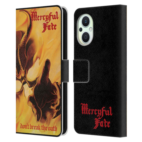 Mercyful Fate Black Metal Don't Break the Oath Leather Book Wallet Case Cover For OPPO Reno8 Lite