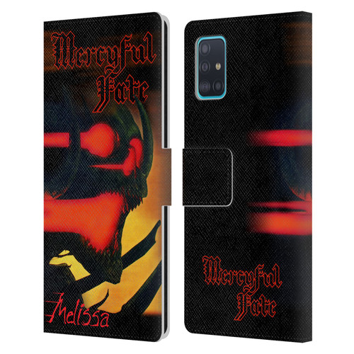 Mercyful Fate Black Metal Melissa Leather Book Wallet Case Cover For Samsung Galaxy A51 (2019)