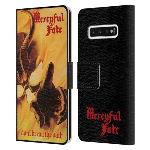 Mercyful Fate Black Metal Don't Break the Oath Leather Book Wallet Case Cover For Samsung Galaxy S10