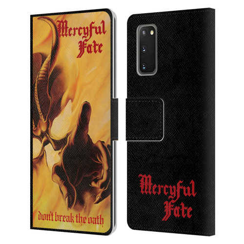 Mercyful Fate Black Metal Don't Break the Oath Leather Book Wallet Case Cover For Samsung Galaxy S20 / S20 5G