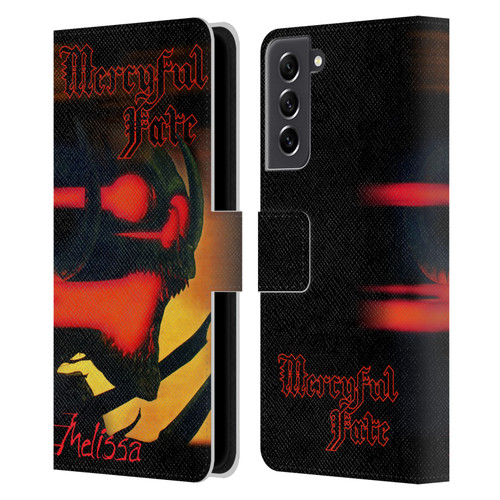 Mercyful Fate Black Metal Melissa Leather Book Wallet Case Cover For Samsung Galaxy S21 FE 5G