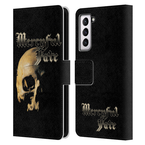 Mercyful Fate Black Metal Skull Leather Book Wallet Case Cover For Samsung Galaxy S21 5G