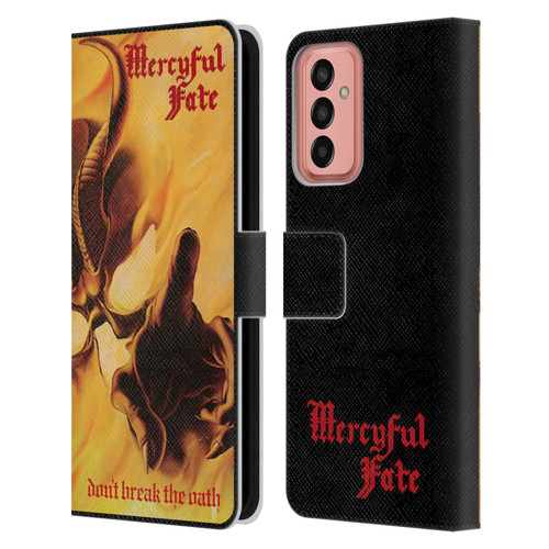 Mercyful Fate Black Metal Don't Break the Oath Leather Book Wallet Case Cover For Samsung Galaxy M13 (2022)