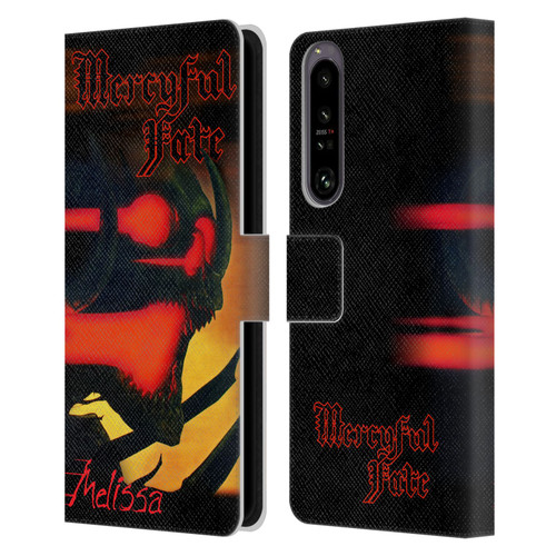 Mercyful Fate Black Metal Melissa Leather Book Wallet Case Cover For Sony Xperia 1 IV