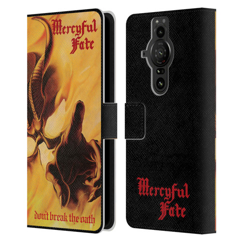 Mercyful Fate Black Metal Don't Break the Oath Leather Book Wallet Case Cover For Sony Xperia Pro-I