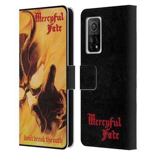 Mercyful Fate Black Metal Don't Break the Oath Leather Book Wallet Case Cover For Xiaomi Mi 10T 5G