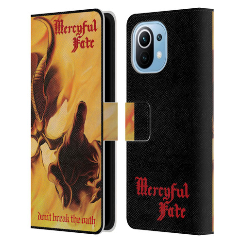 Mercyful Fate Black Metal Don't Break the Oath Leather Book Wallet Case Cover For Xiaomi Mi 11