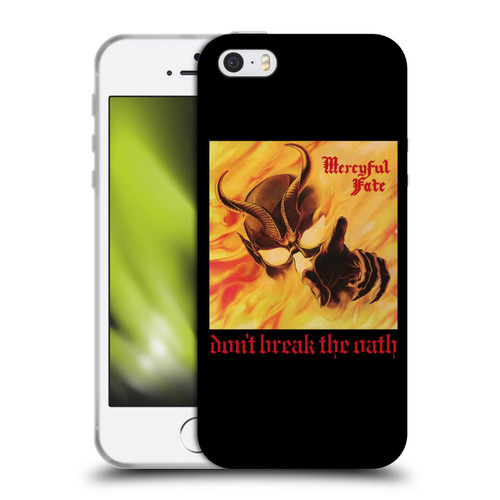 Mercyful Fate Black Metal Don't Break the Oath Soft Gel Case for Apple iPhone 5 / 5s / iPhone SE 2016