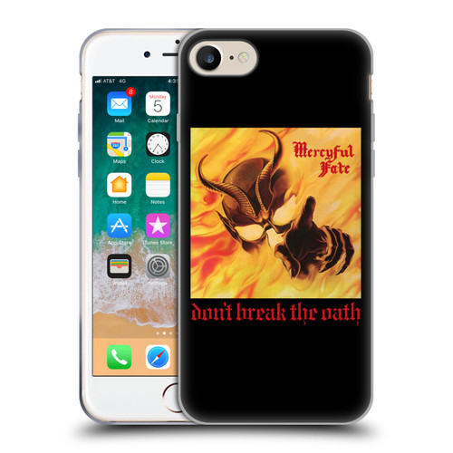 Mercyful Fate Black Metal Don't Break the Oath Soft Gel Case for Apple iPhone 7 / 8 / SE 2020 & 2022