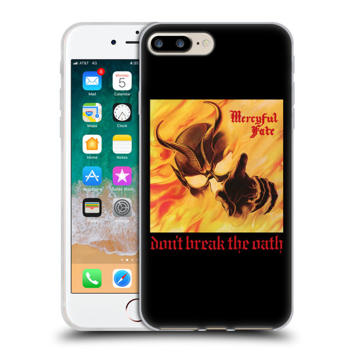 Mercyful Fate Black Metal Don't Break the Oath Soft Gel Case for Apple iPhone 7 Plus / iPhone 8 Plus