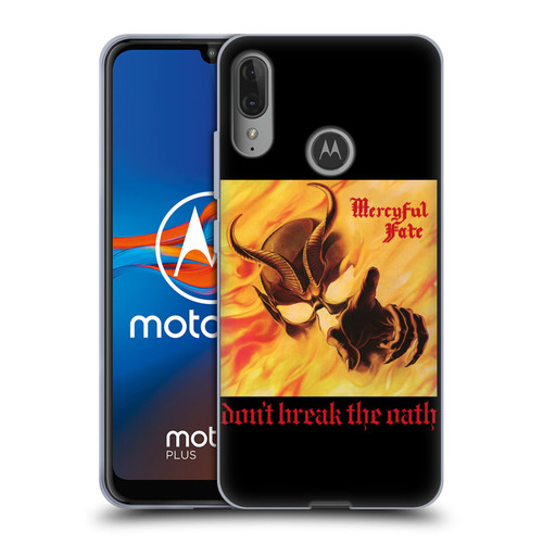 Mercyful Fate Black Metal Don't Break the Oath Soft Gel Case for Motorola Moto E6 Plus