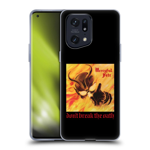 Mercyful Fate Black Metal Don't Break the Oath Soft Gel Case for OPPO Find X5 Pro