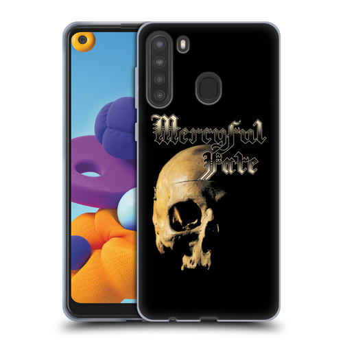 Mercyful Fate Black Metal Skull Soft Gel Case for Samsung Galaxy A21 (2020)
