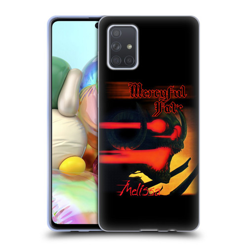 Mercyful Fate Black Metal Melissa Soft Gel Case for Samsung Galaxy A71 (2019)