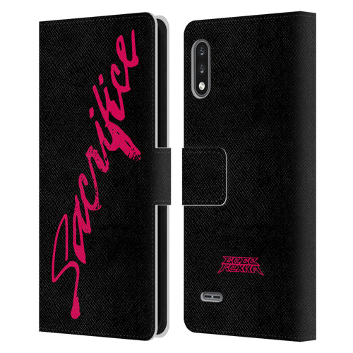 Bebe Rexha Key Art Sacrifice Leather Book Wallet Case Cover For LG K22