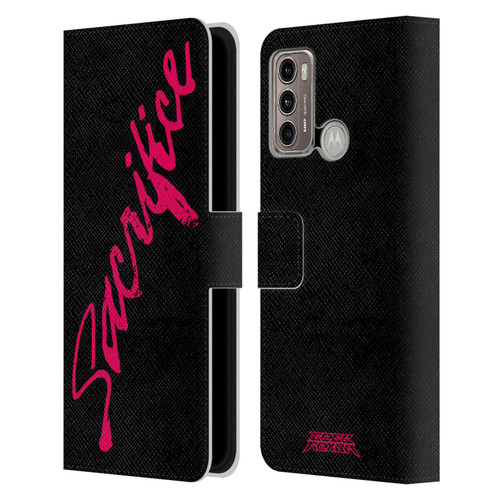 Bebe Rexha Key Art Sacrifice Leather Book Wallet Case Cover For Motorola Moto G60 / Moto G40 Fusion