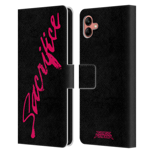 Bebe Rexha Key Art Sacrifice Leather Book Wallet Case Cover For Samsung Galaxy A04 (2022)