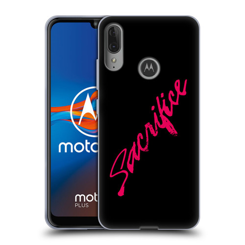 Bebe Rexha Key Art Sacrifice Soft Gel Case for Motorola Moto E6 Plus