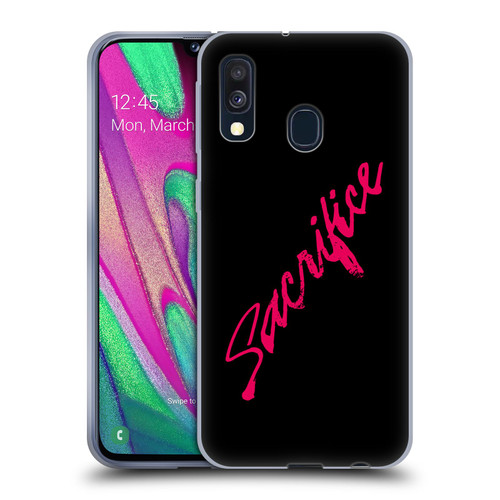 Bebe Rexha Key Art Sacrifice Soft Gel Case for Samsung Galaxy A40 (2019)