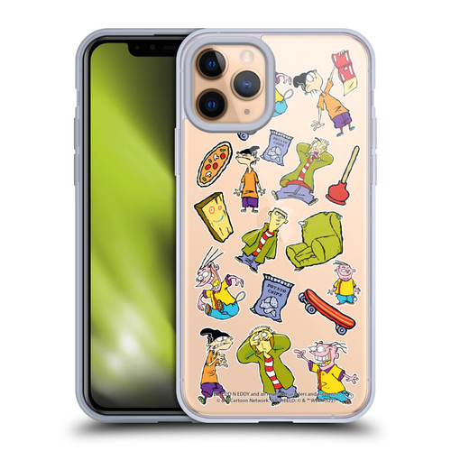 Ed, Edd, n Eddy Graphics Icons Soft Gel Case for Apple iPhone 11 Pro