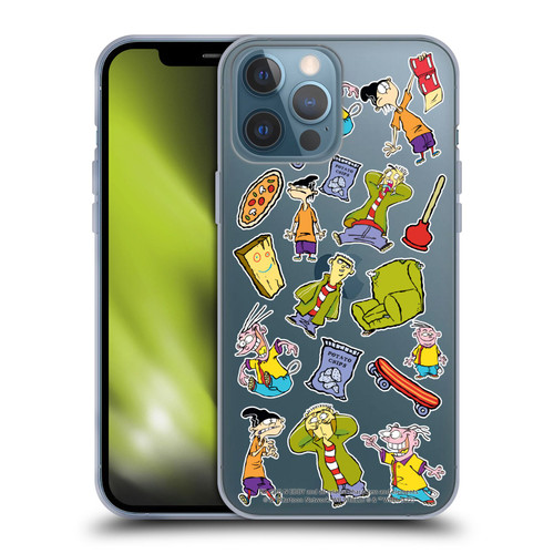 Ed, Edd, n Eddy Graphics Icons Soft Gel Case for Apple iPhone 13 Pro Max