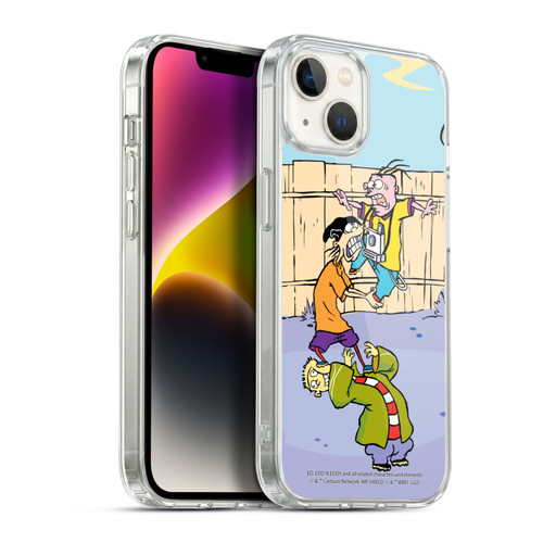 Ed, Edd, n Eddy Graphics Characters Soft Gel Case for Apple iPhone 14 Plus & MagSafe