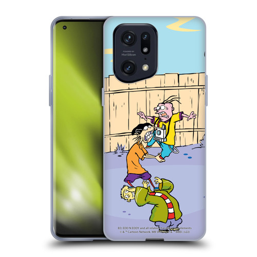 Ed, Edd, n Eddy Graphics Characters Soft Gel Case for OPPO Find X5 Pro