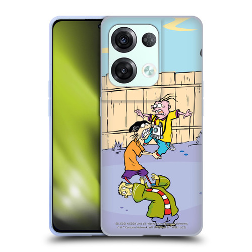 Ed, Edd, n Eddy Graphics Characters Soft Gel Case for OPPO Reno8 Pro