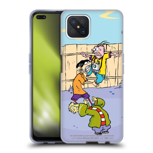 Ed, Edd, n Eddy Graphics Characters Soft Gel Case for OPPO Reno4 Z 5G