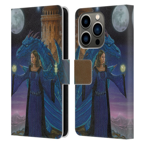 Ed Beard Jr Dragon Friendship Destiny Leather Book Wallet Case Cover For Apple iPhone 14 Pro