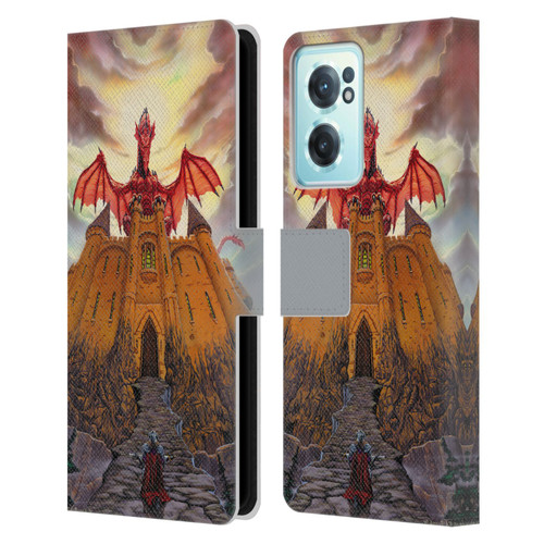 Ed Beard Jr Dragon Friendship Lord Magic Castle Leather Book Wallet Case Cover For OnePlus Nord CE 2 5G