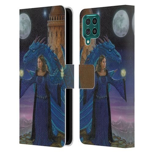 Ed Beard Jr Dragon Friendship Destiny Leather Book Wallet Case Cover For Samsung Galaxy F62 (2021)