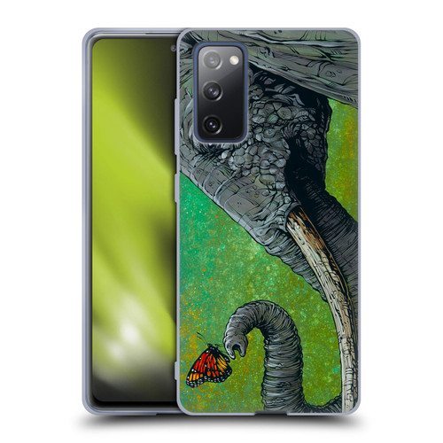 David Lozeau Colourful Grunge The Elephant Soft Gel Case for Samsung Galaxy S20 FE / 5G