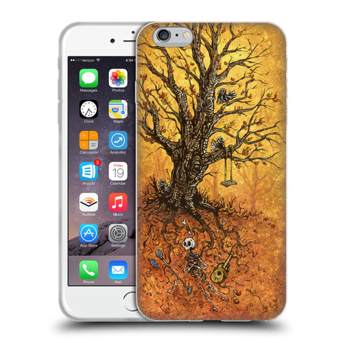 David Lozeau Colourful Art Tree Of Life Soft Gel Case for Apple iPhone 6 Plus / iPhone 6s Plus