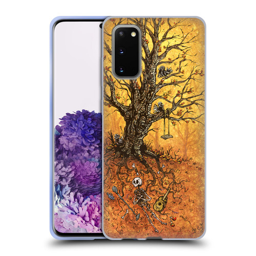 David Lozeau Colourful Art Tree Of Life Soft Gel Case for Samsung Galaxy S20 / S20 5G