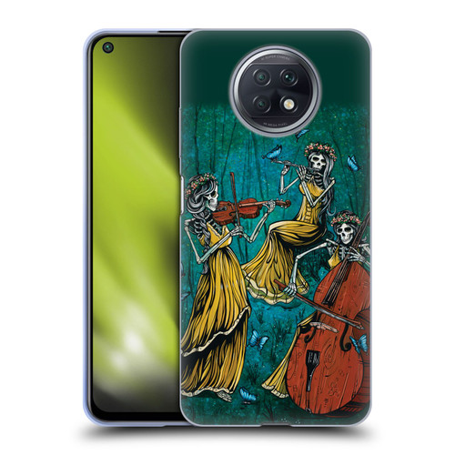 David Lozeau Colourful Art Three Female Soft Gel Case for Xiaomi Redmi Note 9T 5G