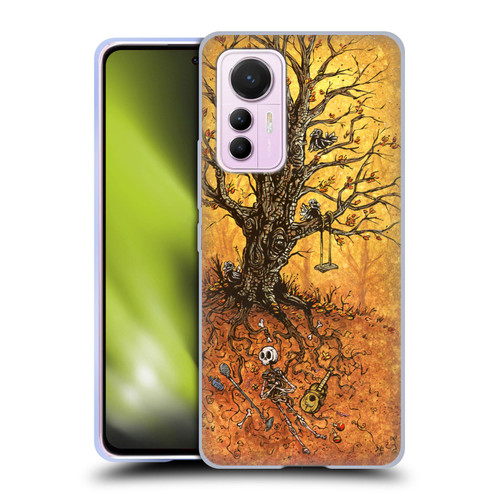 David Lozeau Colourful Art Tree Of Life Soft Gel Case for Xiaomi 12 Lite