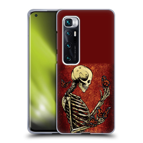 David Lozeau Skeleton Grunge Butterflies Soft Gel Case for Xiaomi Mi 10 Ultra 5G