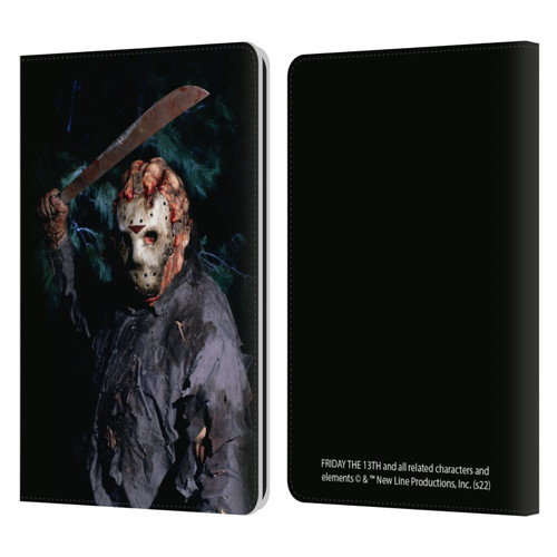 Friday the 13th: Jason Goes To Hell Graphics Jason Voorhees Leather Book Wallet Case Cover For Amazon Kindle Paperwhite 1 / 2 / 3