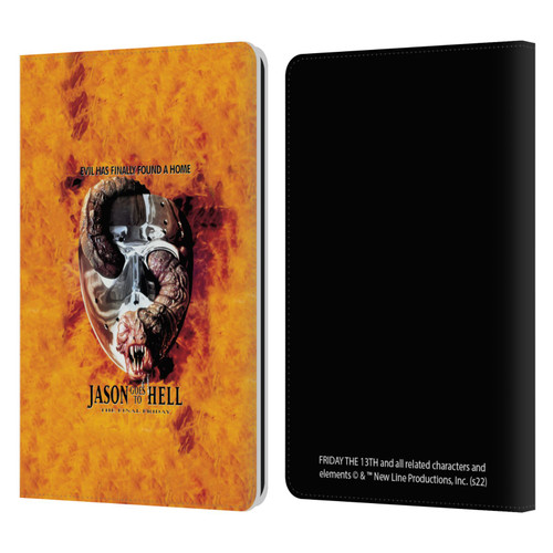 Friday the 13th: Jason Goes To Hell Graphics Key Art Leather Book Wallet Case Cover For Amazon Kindle Paperwhite 1 / 2 / 3
