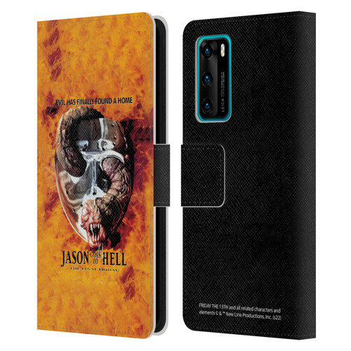 Friday the 13th: Jason Goes To Hell Graphics Key Art Leather Book Wallet Case Cover For Huawei P40 5G
