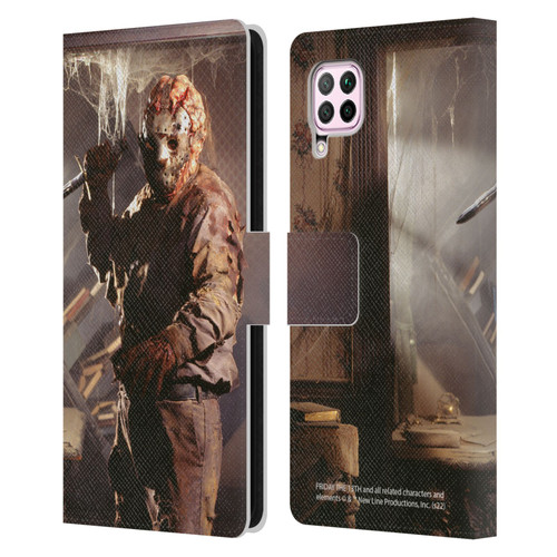 Friday the 13th: Jason Goes To Hell Graphics Jason Voorhees 2 Leather Book Wallet Case Cover For Huawei Nova 6 SE / P40 Lite