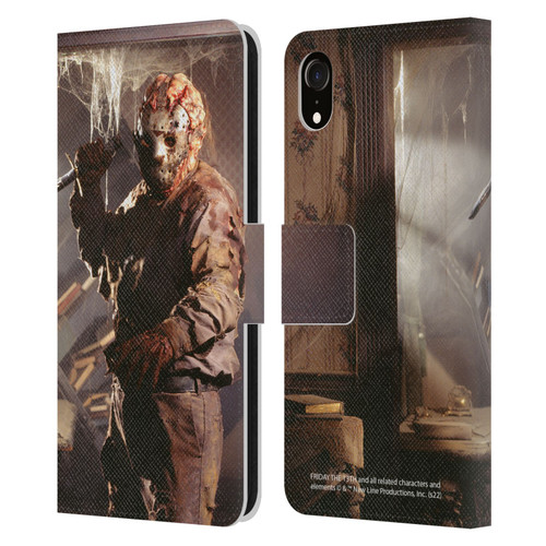 Friday the 13th: Jason Goes To Hell Graphics Jason Voorhees 2 Leather Book Wallet Case Cover For Apple iPhone XR