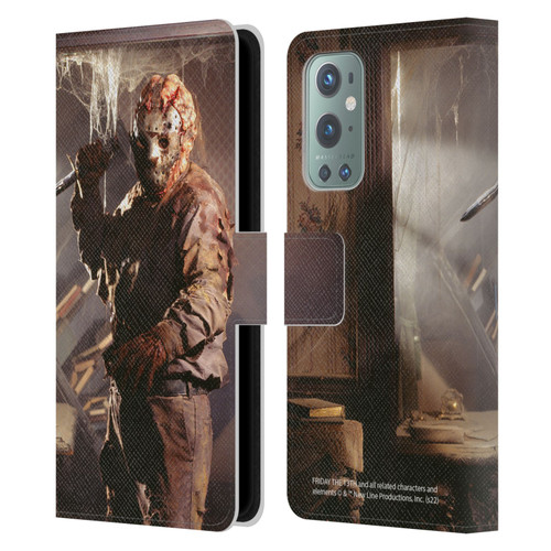Friday the 13th: Jason Goes To Hell Graphics Jason Voorhees 2 Leather Book Wallet Case Cover For OnePlus 9