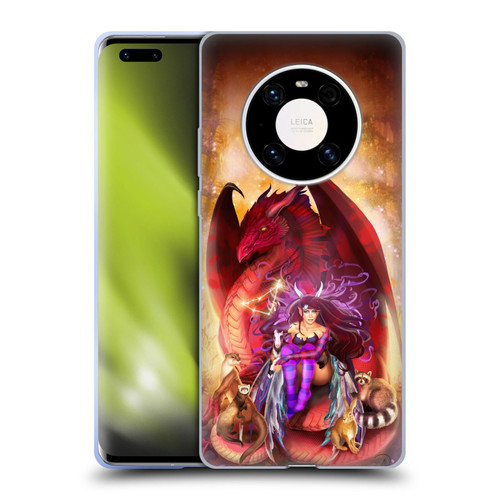 Ruth Thompson Dragons Capricorn Soft Gel Case for Huawei Mate 40 Pro 5G