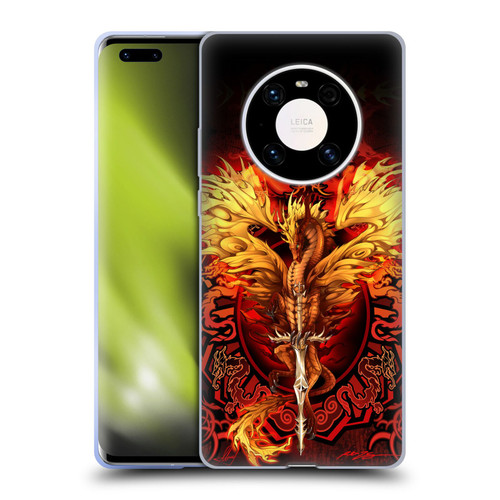 Ruth Thompson Dragons Flameblade Soft Gel Case for Huawei Mate 40 Pro 5G