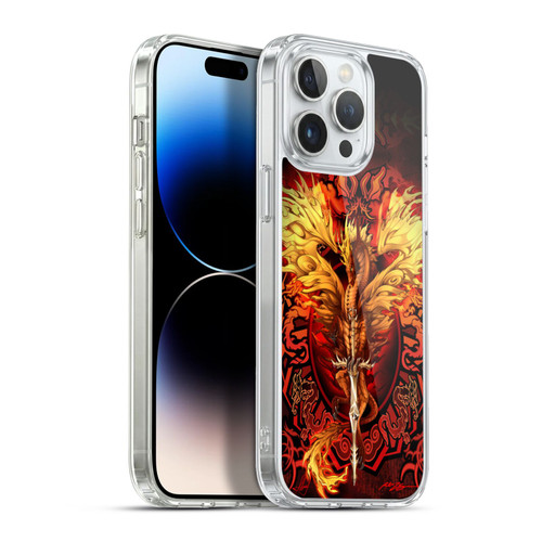 Ruth Thompson Dragons Flameblade Soft Gel Case for Apple iPhone 13 Pro Max & MagSafe