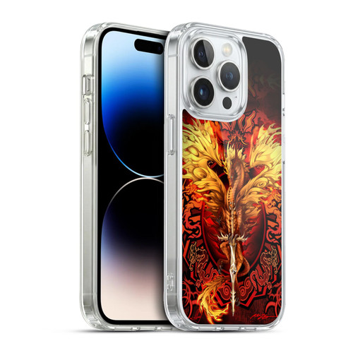 Ruth Thompson Dragons Flameblade Soft Gel Case for Apple iPhone 13 Pro & MagSafe